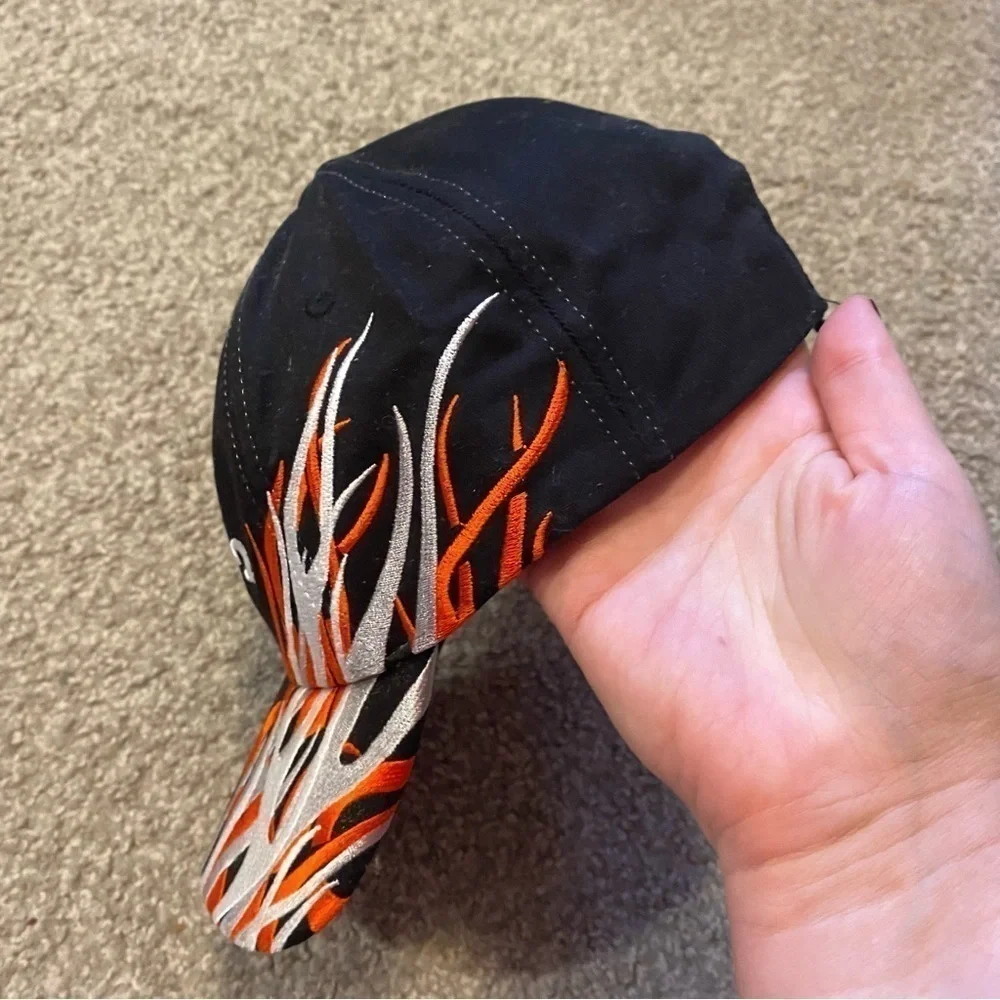 Vintage Kubota Tractor Hat Adjustable Wire Fire Stripe Men’s K Products